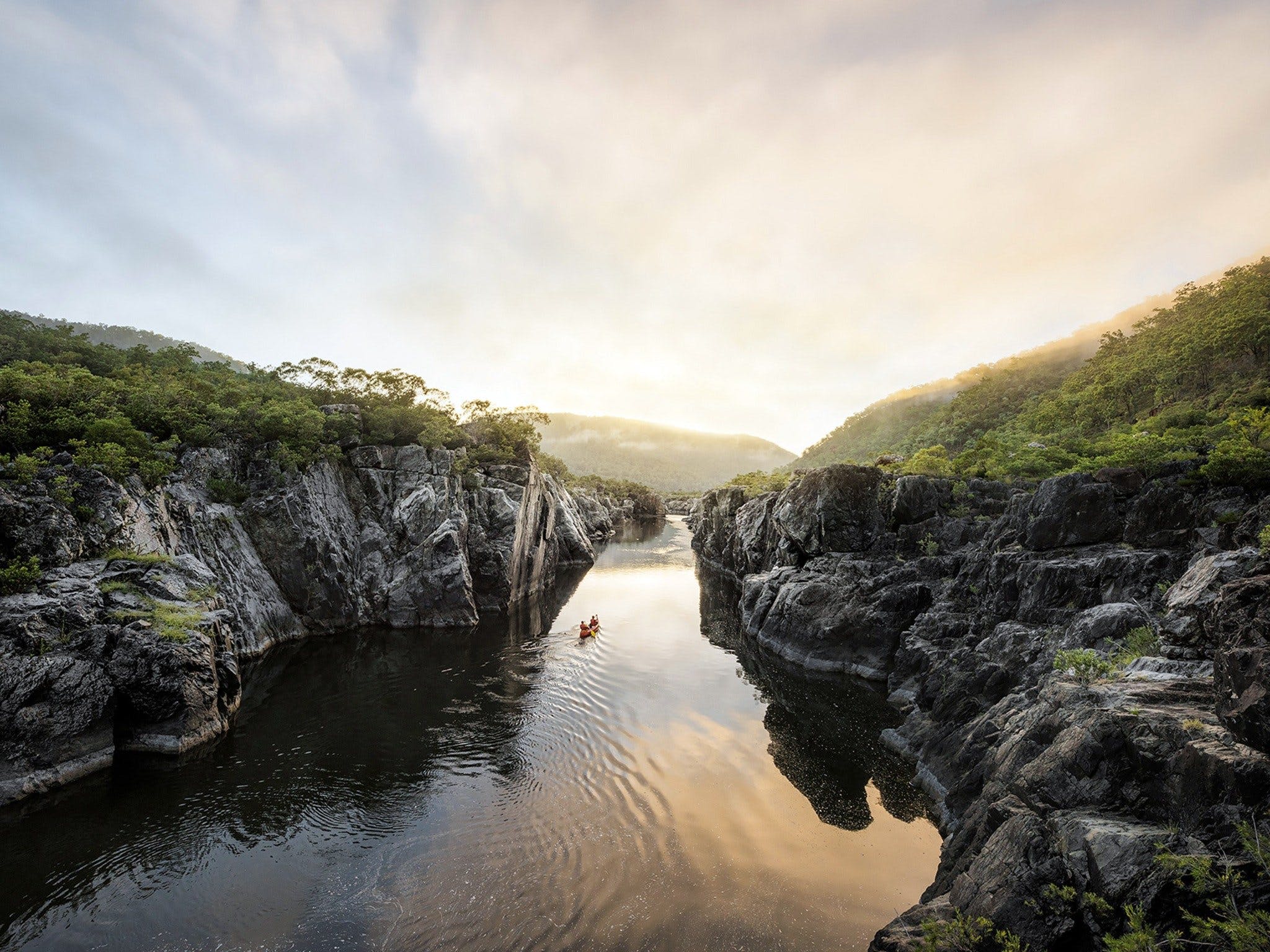The Clarence Canoe and Kayak Trail longest whitewater trail in Australia Clarence Valley