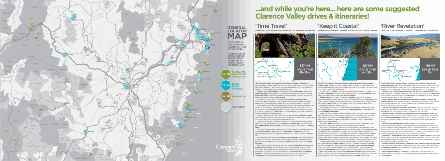 The Clarence Valley Guide to Happy Camping Clarence Valley
